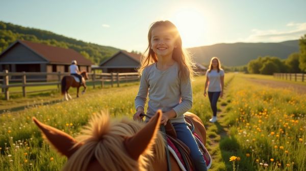 Découvrir la colonie de vacances équitation idéale pour votre enfant